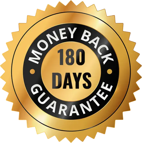 Memopezil 60-day money-back guarantee badge